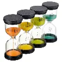 Pack de 4 minuteries sabliers de 1 à 10 minutes.webp