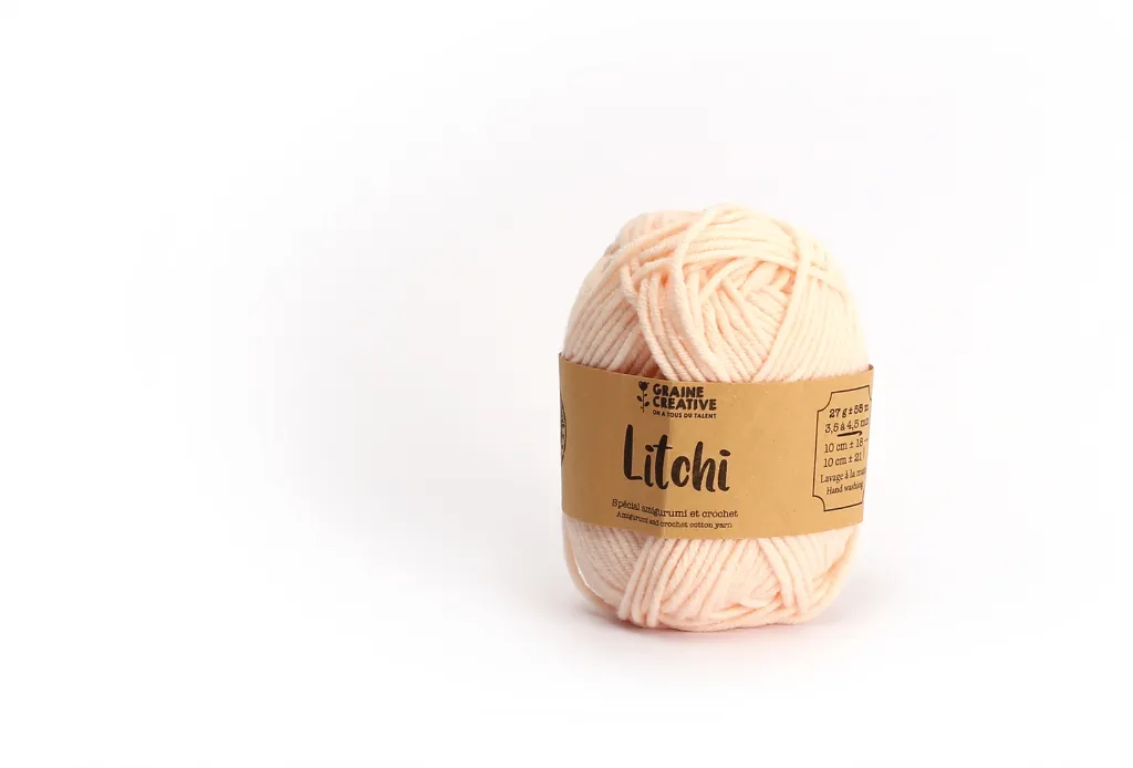 FIL DE COTON ROSE CLAIR 27G ENV 55M - AMIGURUMI LITCHI.webp