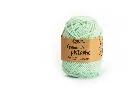 FILS DE COTON VERT CLAIR SPECIAL AMIGURUMI CREME PISTACHE.webp
