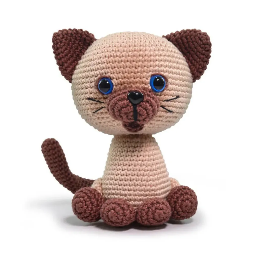CHAT SIAMOIS | KIT AMIGURUMI | Circulo