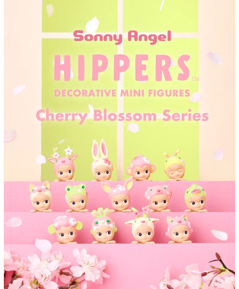 [SAS67523P] Sonny Angel série Hippers Cherry Blossom (1 pièce)