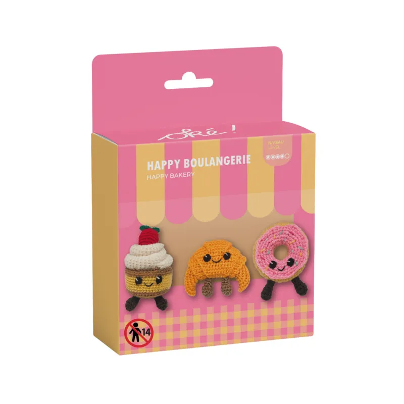 KIT AMIGURUMI Happy Boulangerie | Oké!