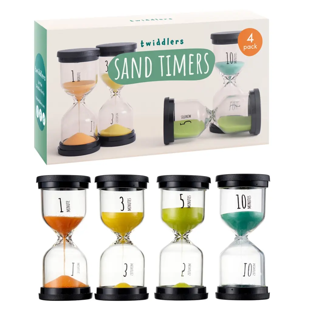Pack de 4 minuteries sablier 