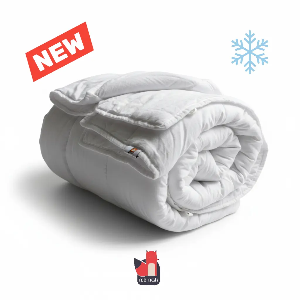 Couette lestée hiver – taille L (135 x 200 cm) 🌙❄️ (Confettis Love, 2 kg)