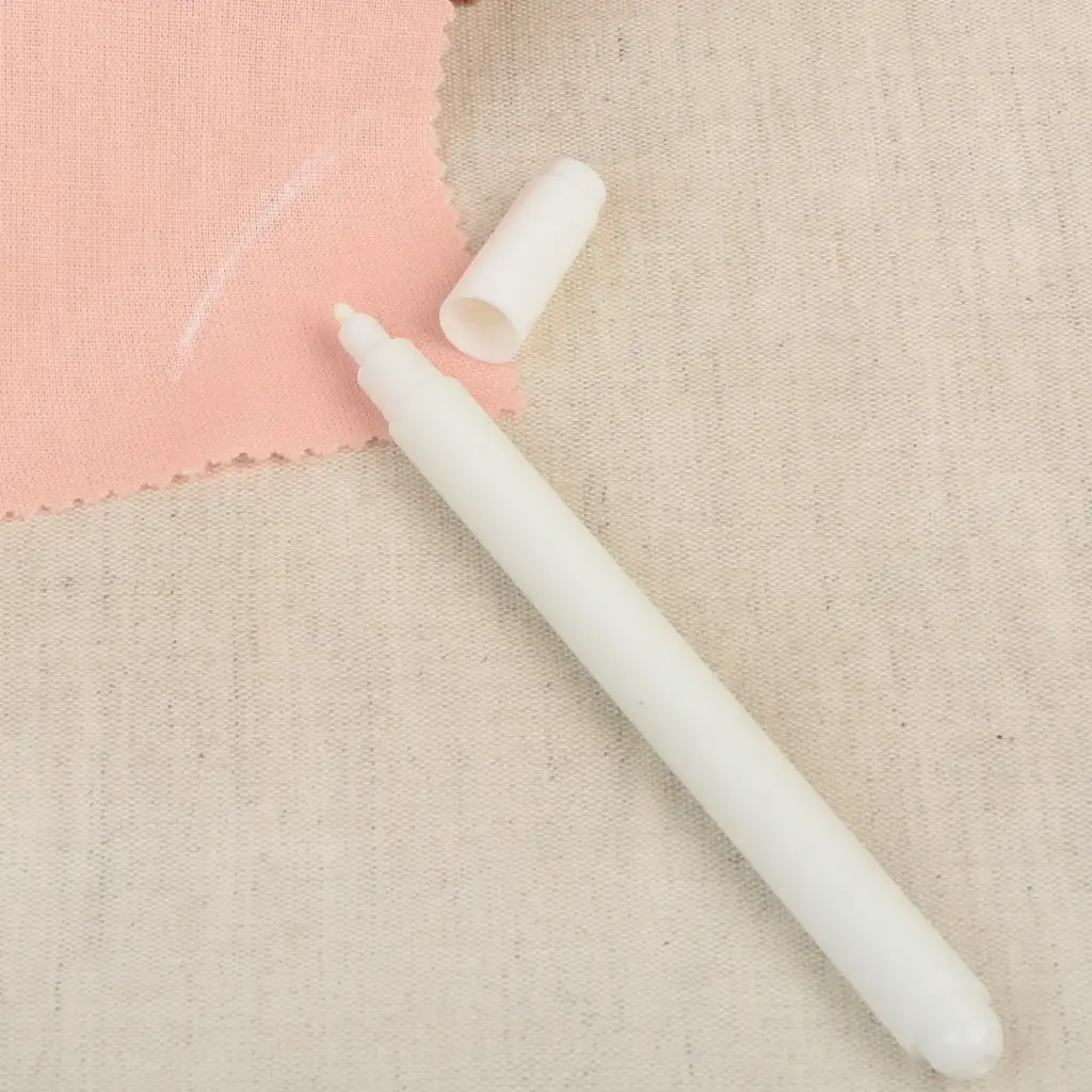 Marqueur tissu effaçable à l'eau | Blanc | Mediac