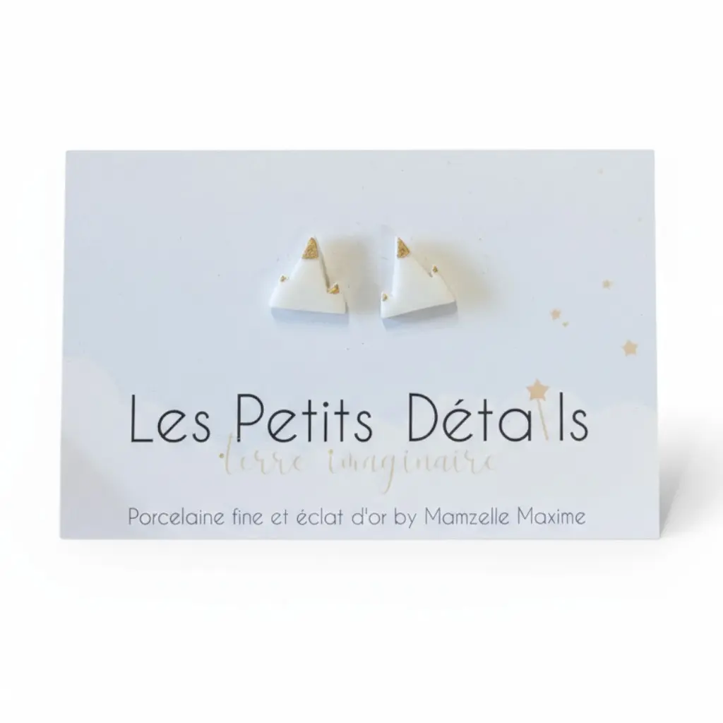 [montagnes] Boucles d'oreilles Les Petits Détails | Mamzelle Maxime