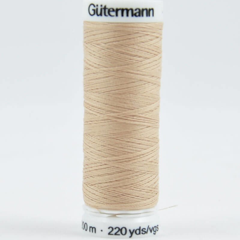 186 Beige | Fil pour tout coudre 200 mètres | Gütermann