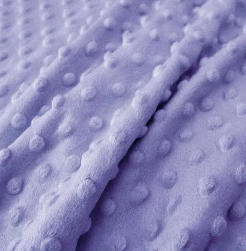 Tissu Minky ultra doux | Lilas 836 | par 10 cm