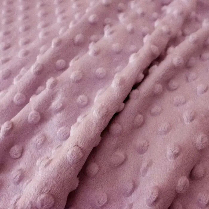 Tissu Minky ultra doux | Vieux rose 870 | par 10 cm