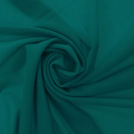 Tissu Scuba Crêpe extensible | Bleu Canard | Oeko - Tex | par 10 cm