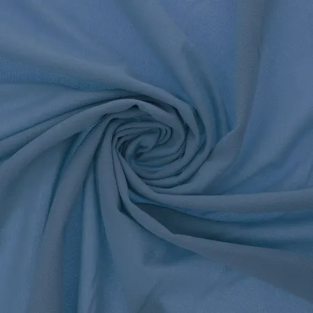 Tissu Scuba Crêpe extensible | Bleu Jean | Oeko - Tex | par 10 cm