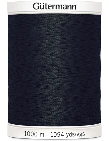 000 Noir | Fil pour tout coudre 1000 mètres | Gütermann