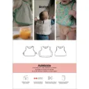 Adélaïde | Patron plastron, pull sans manches et bavoir bébé | Ikatee