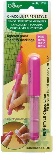 [51511] Chaco Liner Stylo Marqueur | Rose | Clover 