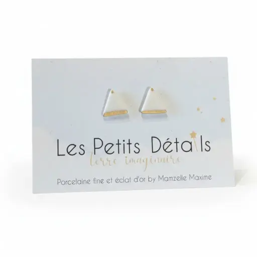 [triangles] Boucles d'oreilles Les Petits Détails | Mamzelle Maxime