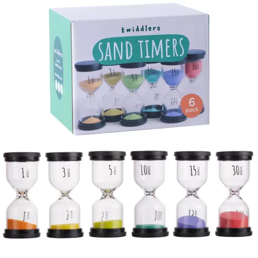 [UGS PT091] Pack de 6 minuteries sablier