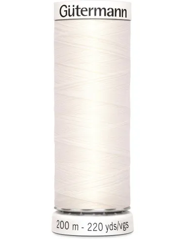 111 Blanc | Fil pour tout coudre 200 mètres | Gütermann